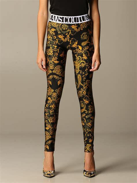 versace jeans couture legging